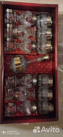 Подарочный набор Гусь-Хрустальный 19 предметов