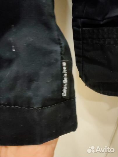 Джинсовая куртка calvin klein