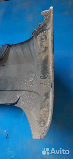 Задний бампер фольцваген поло дорейст