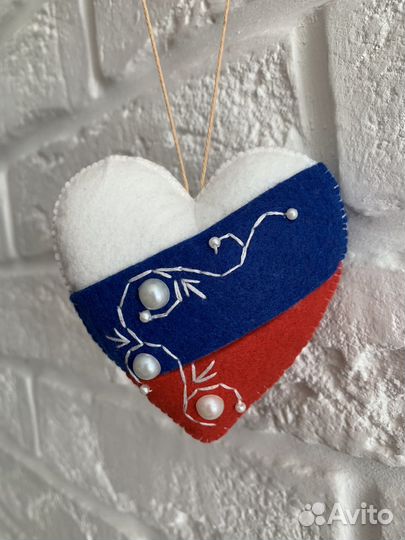 Подвеска в машину, фетровая игрушка