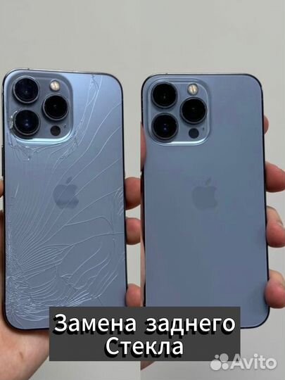 Замена заднего стекла iPhone
