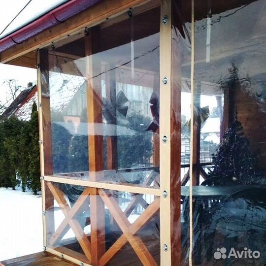 Мягкие окна на террасу