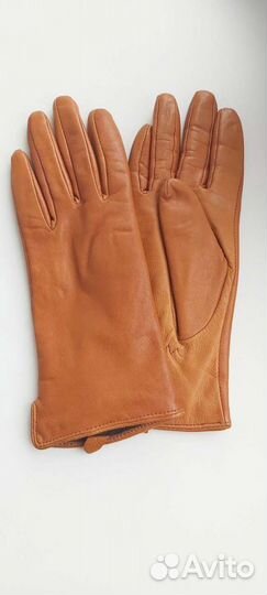 Перчатки кожаные