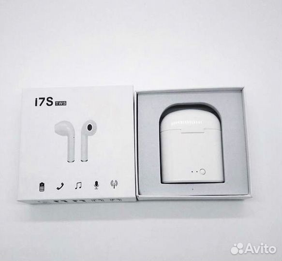 Наушники I7 Bluetooth. Новые