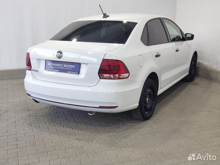 Volkswagen Polo 1.6 МТ, 2019, 93 000 км