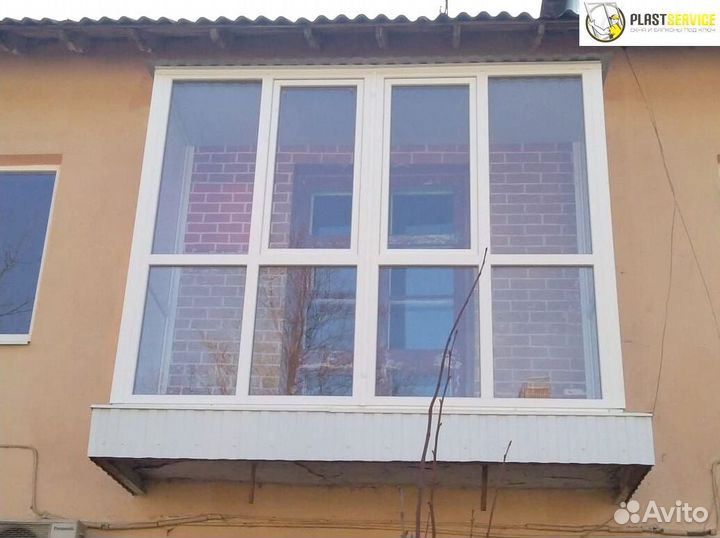 Балконные окна пластиковые алюминиевые остекление