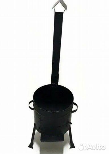 Усилиная Печь труба под казан 8 литров 3 мм сталь