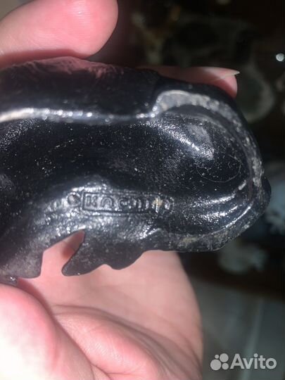 Пресс-папье «Сеттер лежащий» чугун Касли