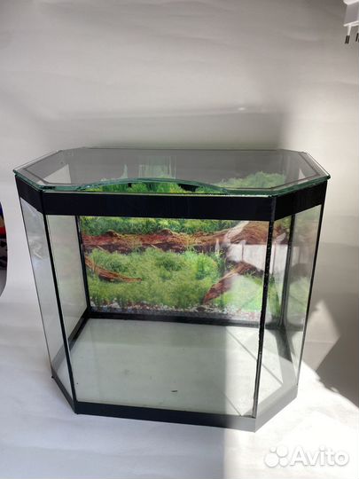Аквариум кубик новый
