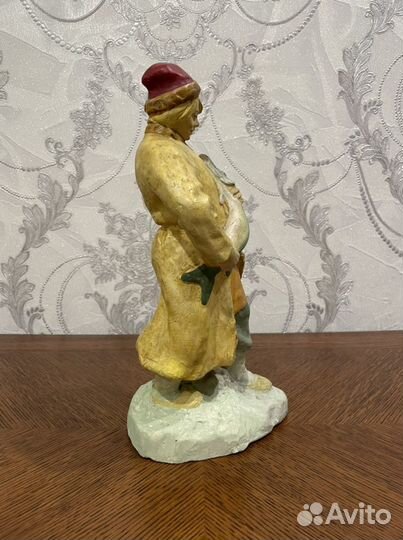 Гипсовая статуэтка «Емеля с щукой»