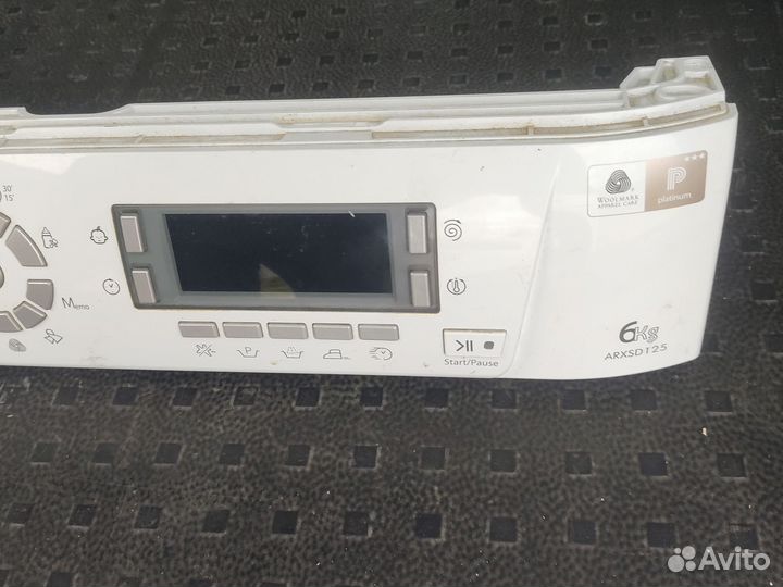 Передняя панель стиральная машина arxsd125