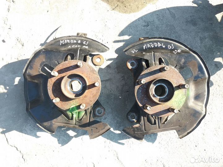 Кулак поворотный ступица mazda 6 gj 2.5at