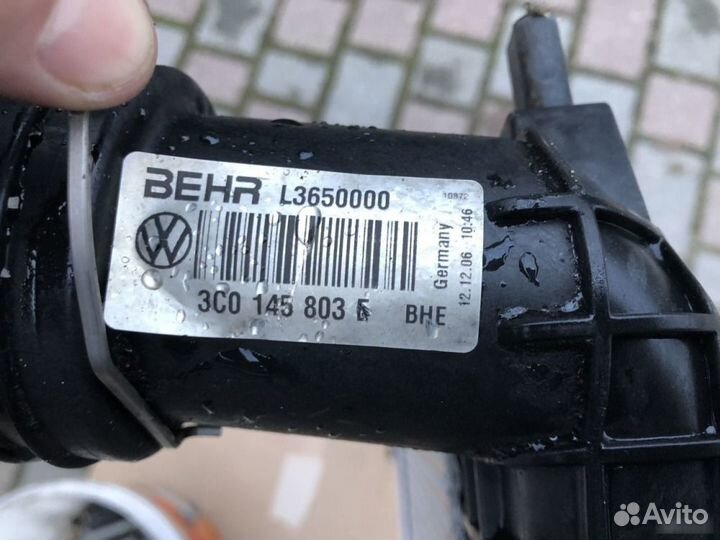 Интеркулер Volkswagen Passat B6 2.0 TDI