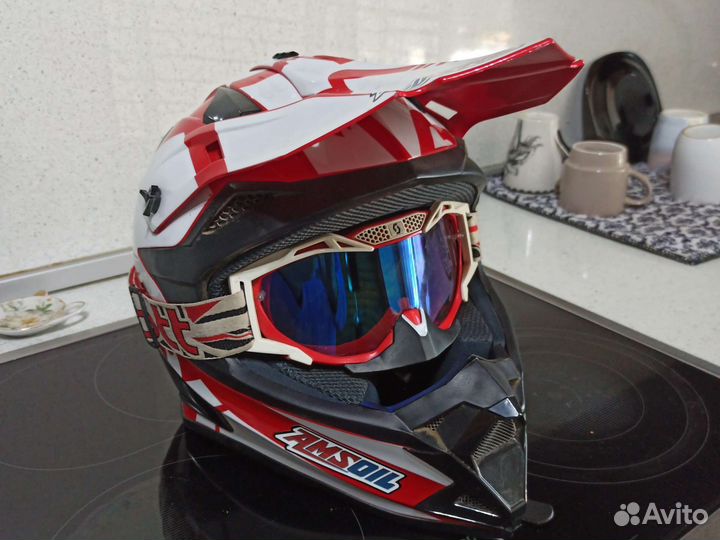 Шлем для мотокросса FOX