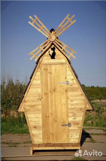 Дачный туалет с дельфином бфи 282