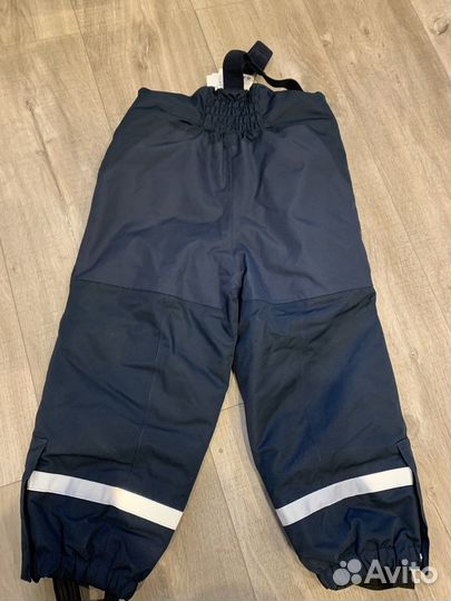 H&M брюки зимние детские 104 мембрана новые