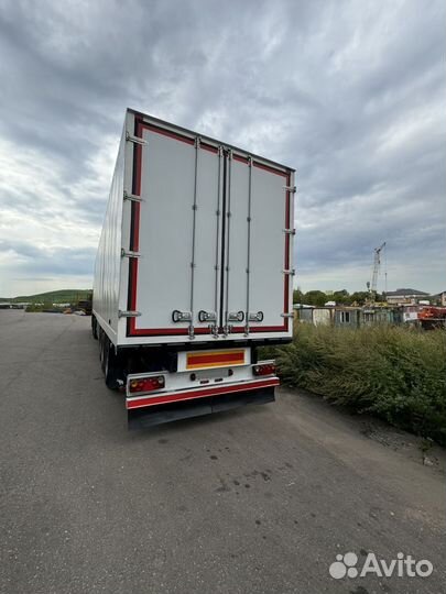 Полуприцеп химическая цистерна МАЗ 9919-012, 2003