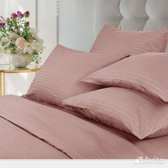 Постельное белье новое диагональ и страйп сатин