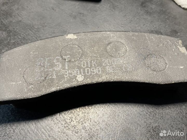 Тормозные колодки на ниву