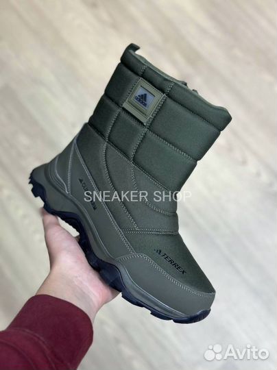 Дутики зимние Adidas Terrex Climawarm с мехом