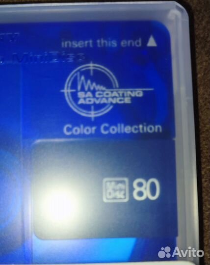 Мини диск sony