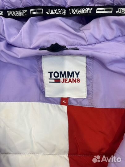 Демисезонный пуховик tommy hilfiger