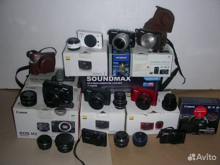 Фотоаппараты разные