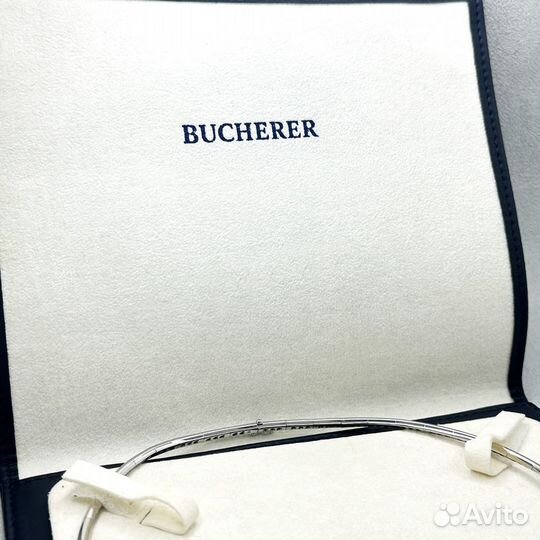 Золотое колье с бриллиантами 0,84 ct Bucherer 750