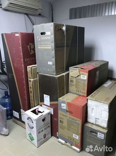 Сплит система с установкой