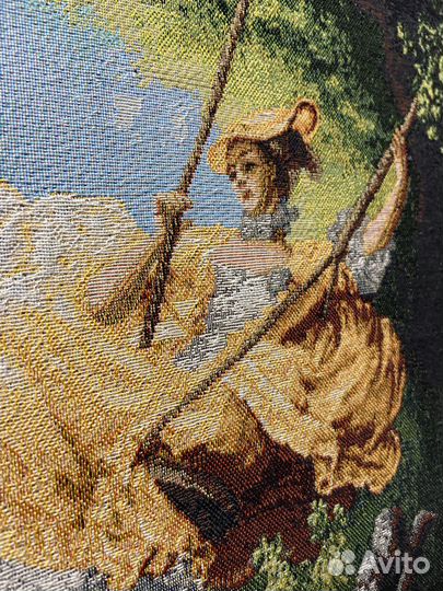 Гобеленовые картина «Качели»