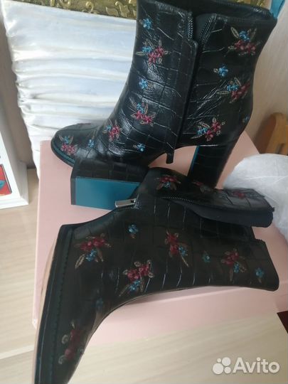 Полусапожки натуральная кожа осень-весна 36 размер