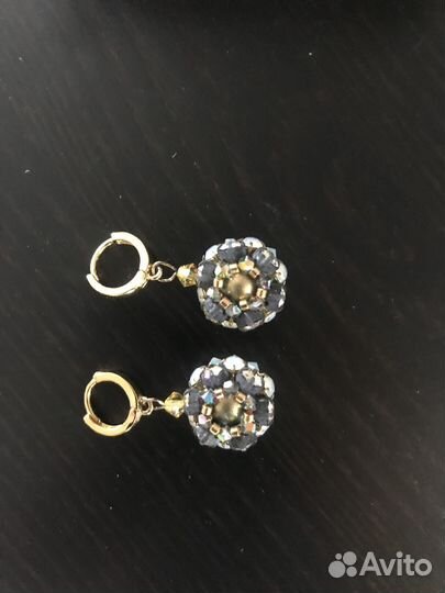 Серьги ручной работы шикарные