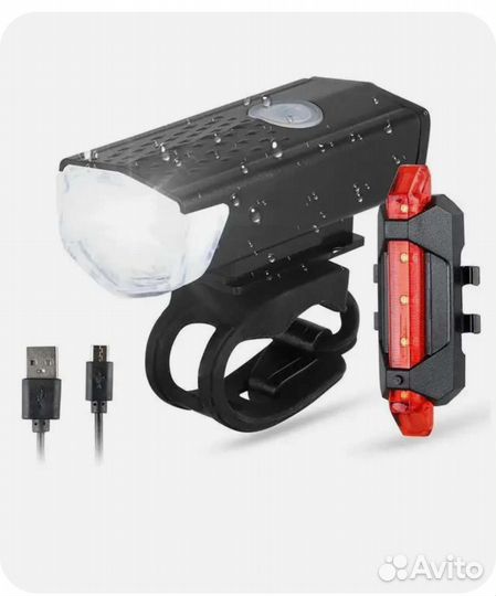 Фонарь для велосипеда набор