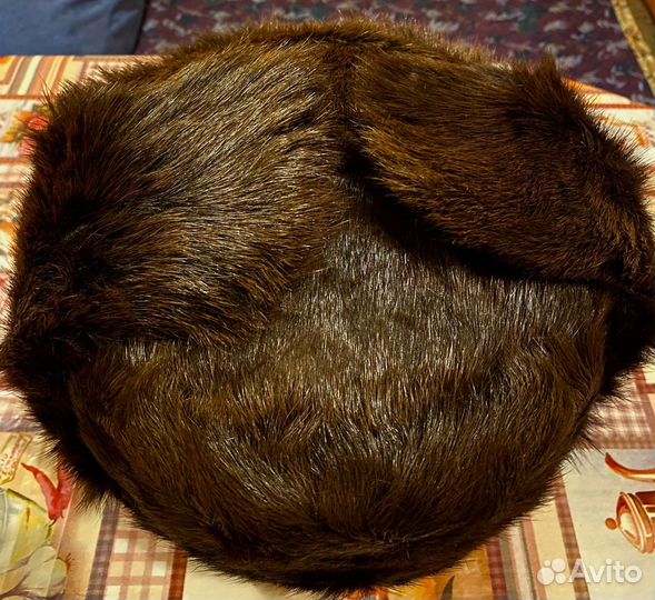 Шапка ушанка из сурка