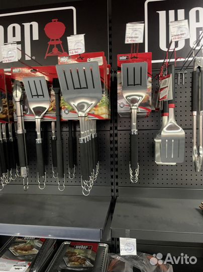 Щипцы лопатка weber