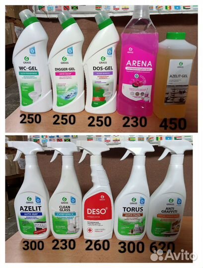 Бытовая химия grass
