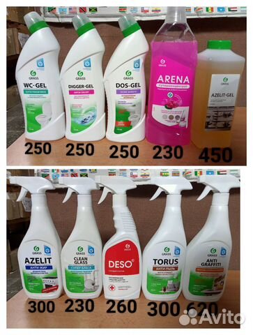 Бытовая химия grass