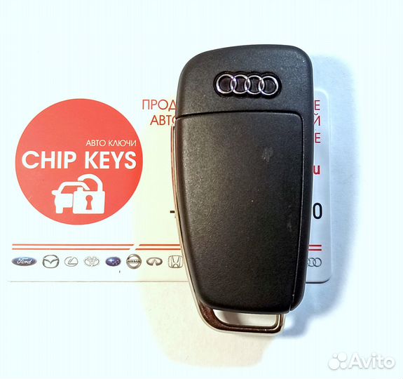 Ключ зажигания Audi A4 (2004 - 2008 ) / 433 Мгц