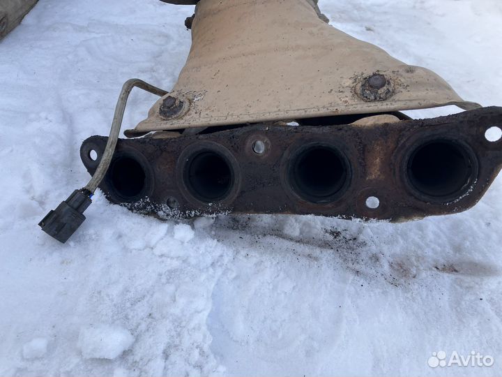 Выпускной коллектор с катализаторм corolla 120