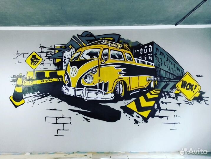 Художественное оформление,роспись стен