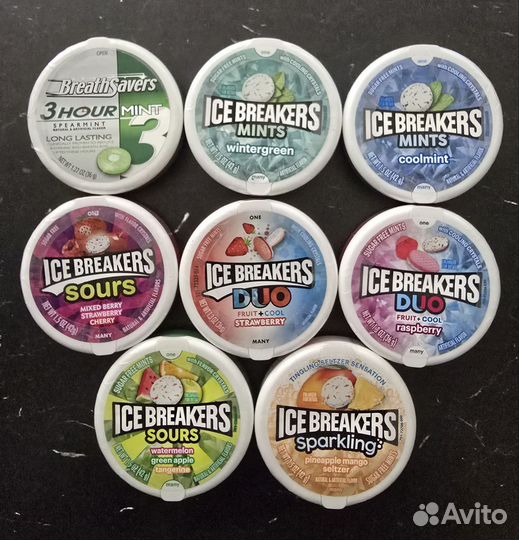 Ise Breakers освежающие леденцы Америка