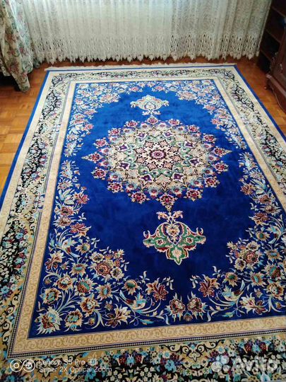 Ковер шелковый, ручной работы Иран