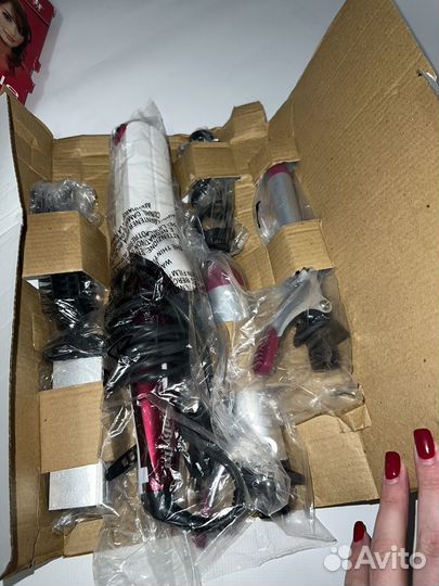 Щипцы BaByliss MS22E, red/silver