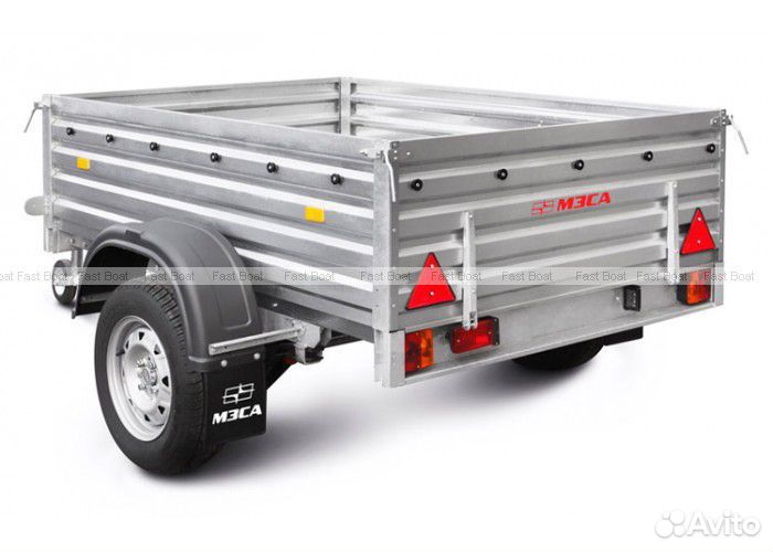 Прицеп легковой 1,8*1,2 с бортом 47см