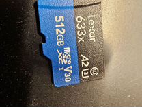 Micro sd 512 gb (Microsd lexar)