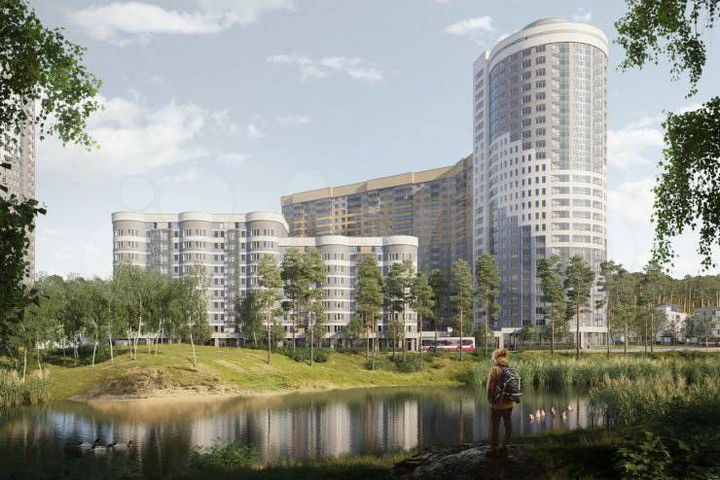 2-к. квартира, 72,7 м², 15/15 эт.