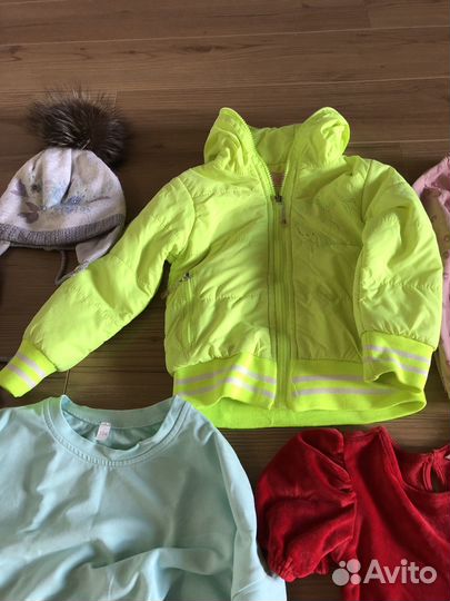 Детские вещи пакетом для девочек 98