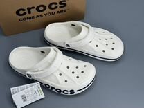 Мужс�кие сабо crocs clog white/ белые крокси