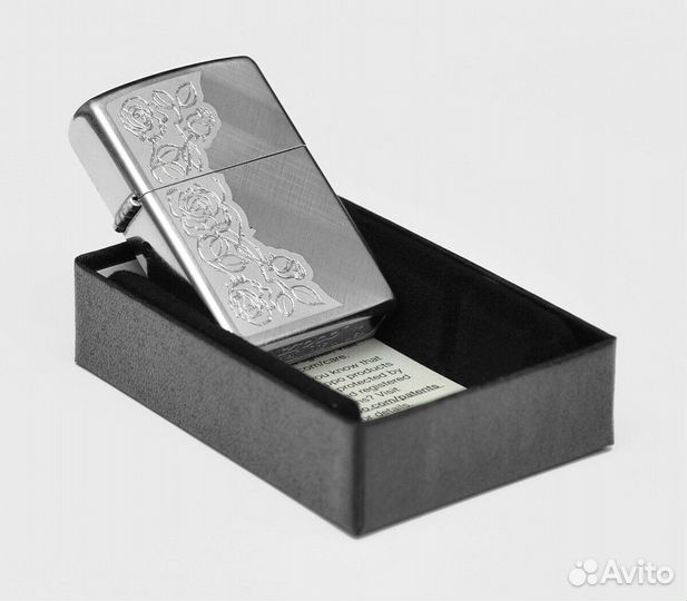 Зажигалка Zippo 28182 Twisted Roses Оригинал Новая
