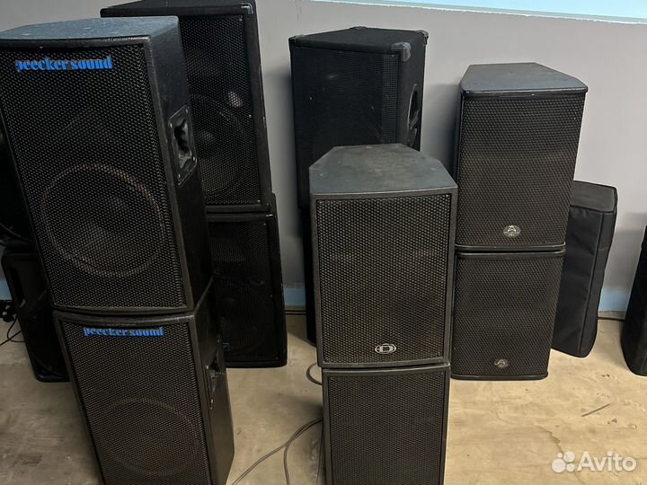 Вагон звука Dynacord Crown Сабы Сателиты